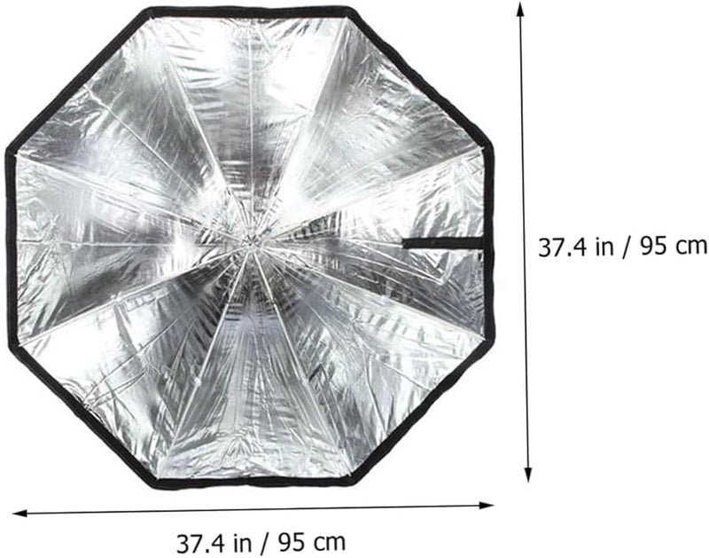 صندوق إضاءة ناعم ثماني قابل للطي للإضاءة الاستوديو والتصوير الفوتوغرافي وتصوير الفيديو - Image 2